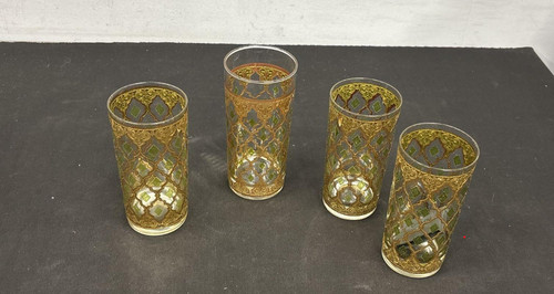 Mcm culver style gold filigree - style,