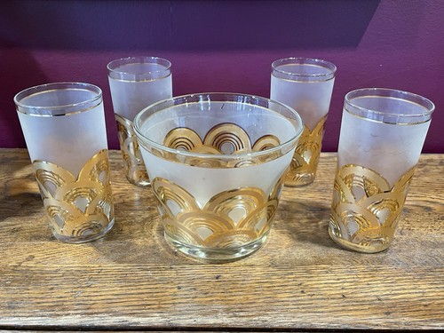 1960s culver barware - culver, mcm